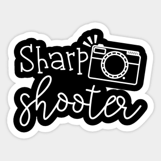 Sharp Shooter Camera Photography Sticker